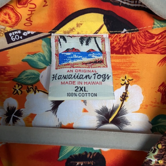 Hawaiian Togs Shirt 2XL - Picture 2 of 6